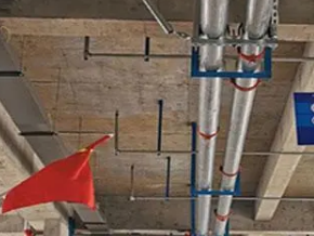 邹平管廊支架的安装方法