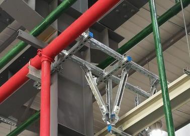 邹平该抗震支架的整体式支吊架结构协调性好